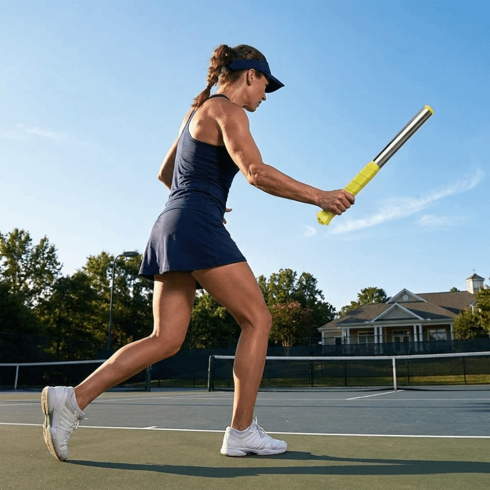Badminton Match - Lightweight Racket Swing Trainer Practicing Guide