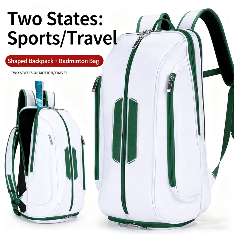 Badminton Match - Tennis Backpack For Sport Convertible Padel
