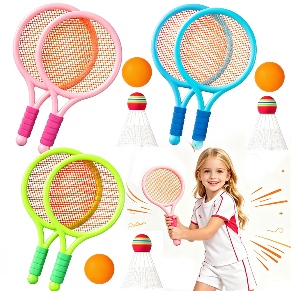 Badminton League - Badminton Racket and Shuttlecock Set, Indoor
