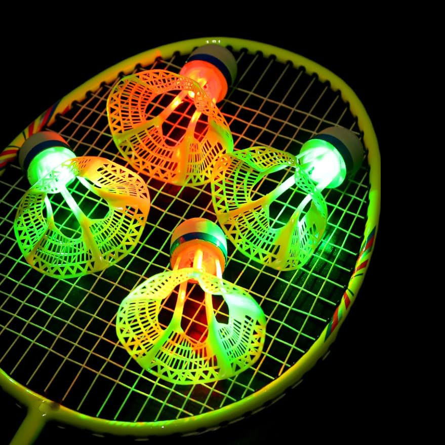 1/2/5Pcs LED Glow Badminton Sh – обзор и цена Badminton Raket