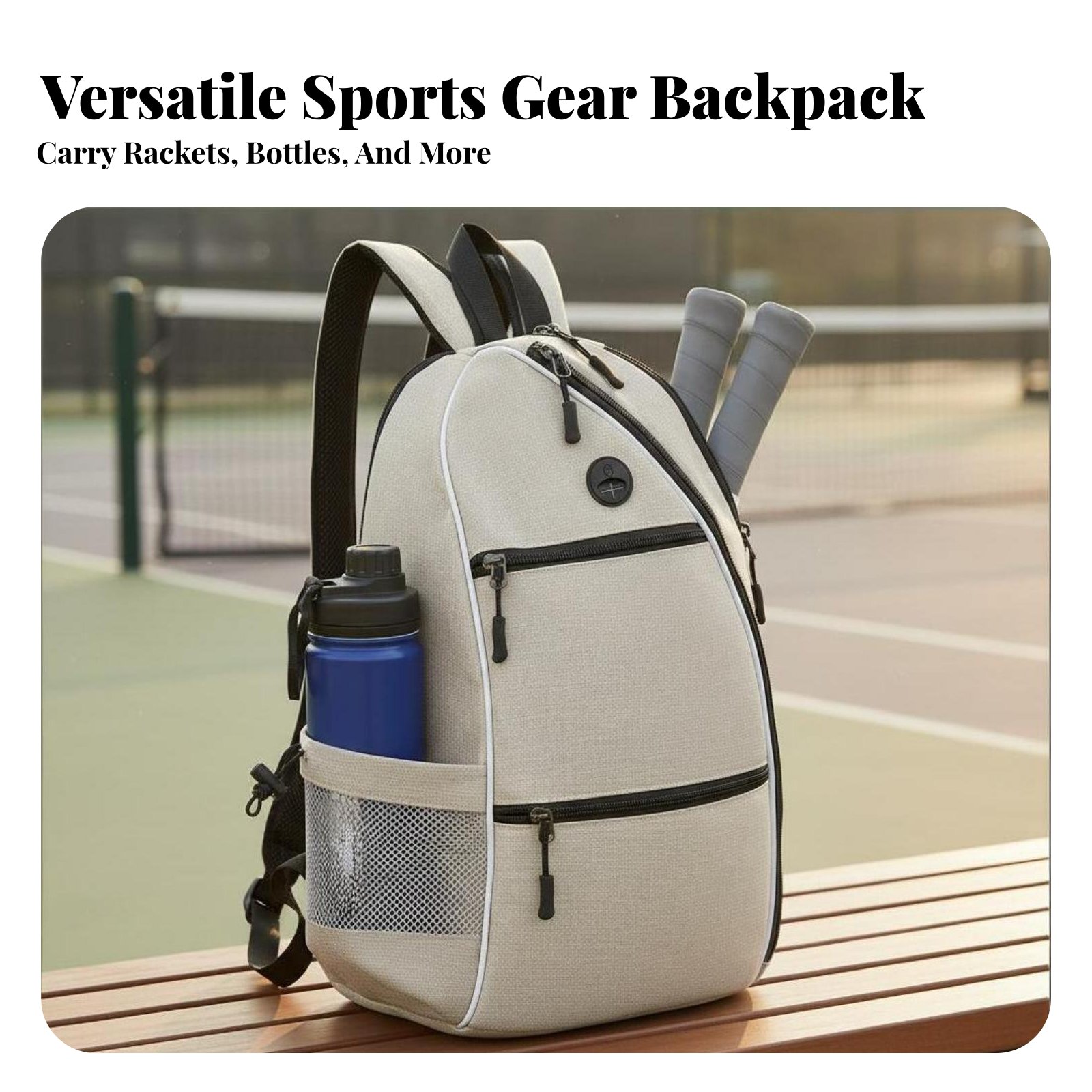 Racket Shoulder Backpack Multi – обзор и цена Backpack Racket Bag