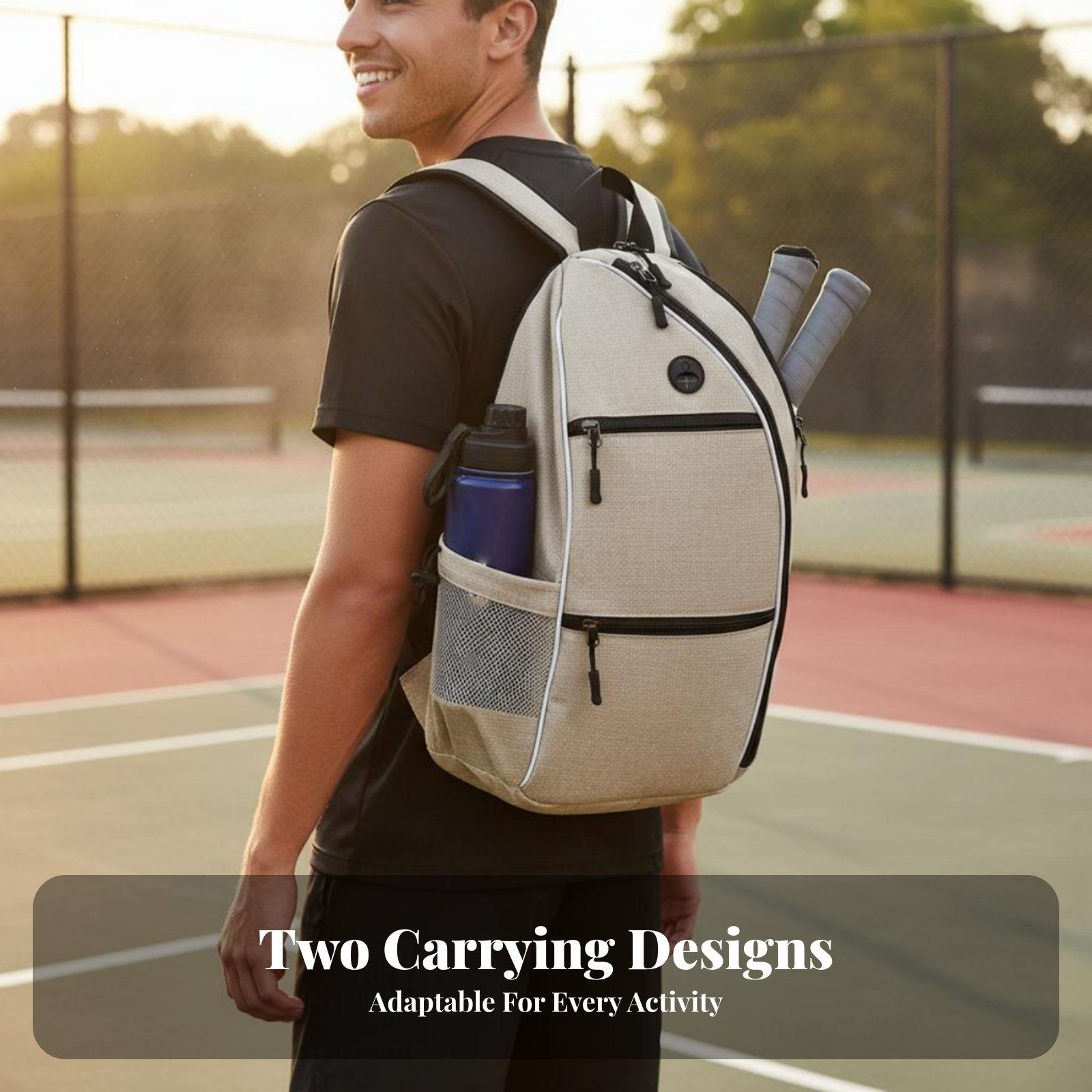 Racket Shoulder Backpack Multi – обзор и цена Backpack Racket Bag
