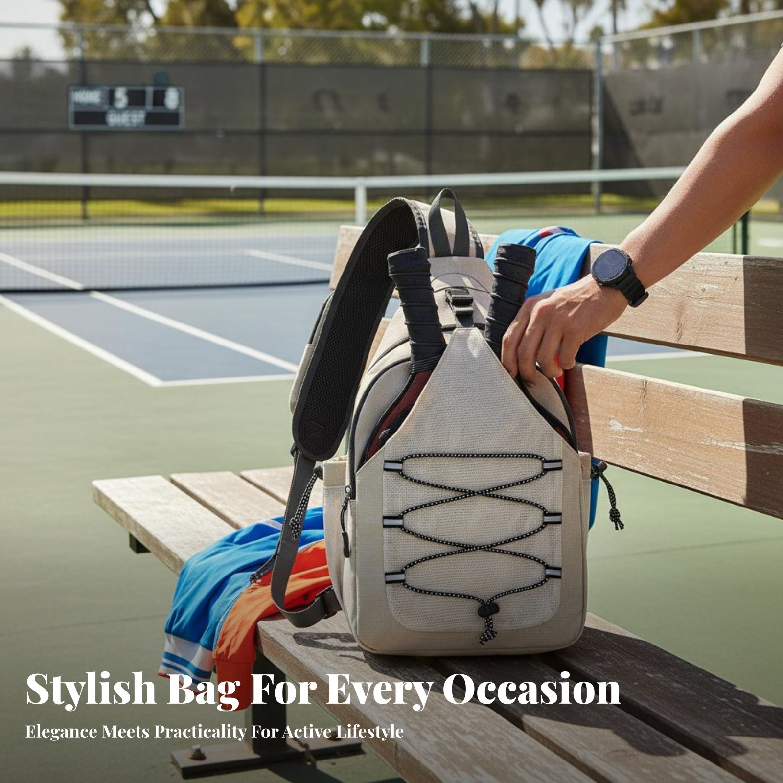 Pickleball Bag Multi-Pocket De – обзор и цена Backpack Racket Bag