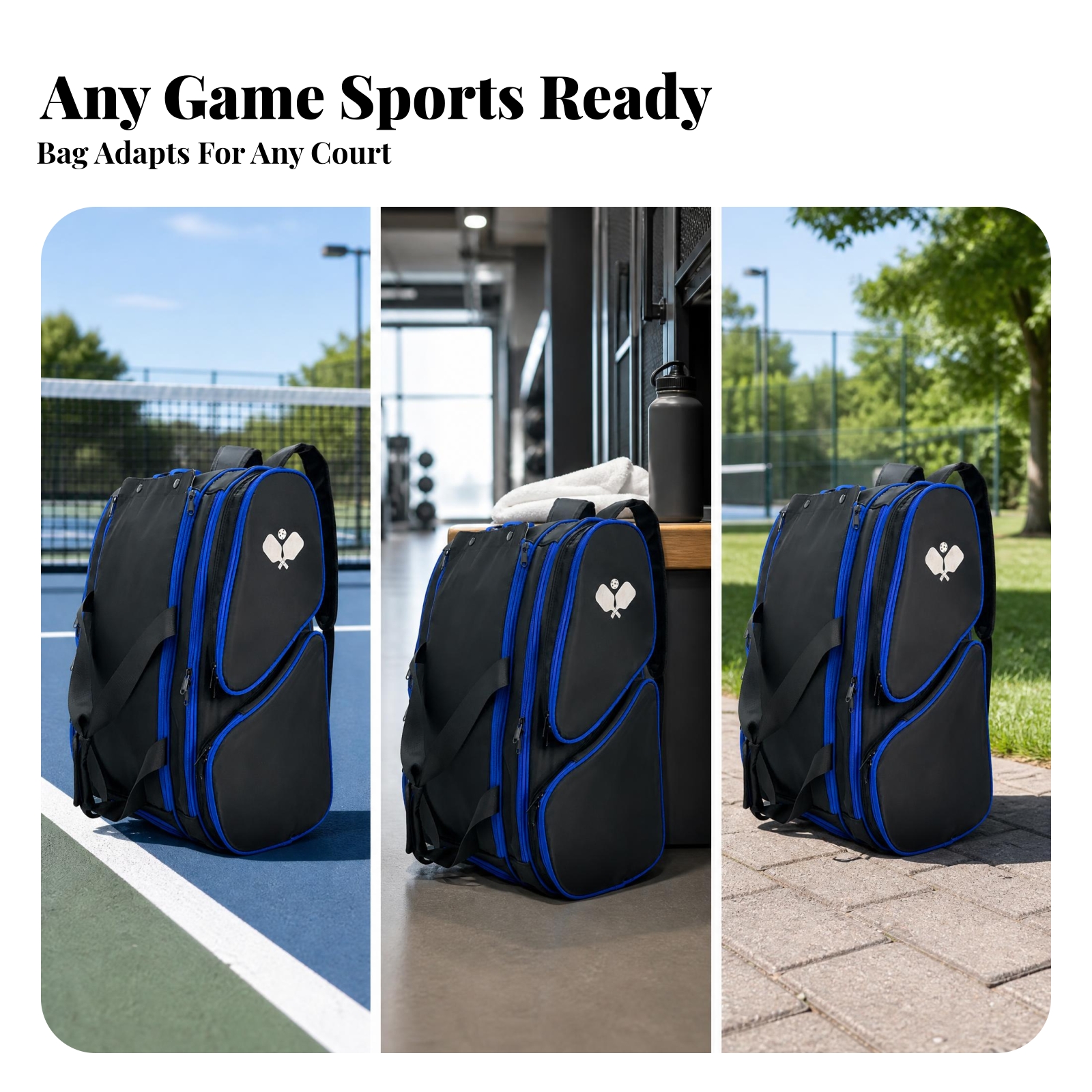 Racket Travel Bag Zippered Pic – обзор и цена Backpack Racket Bag