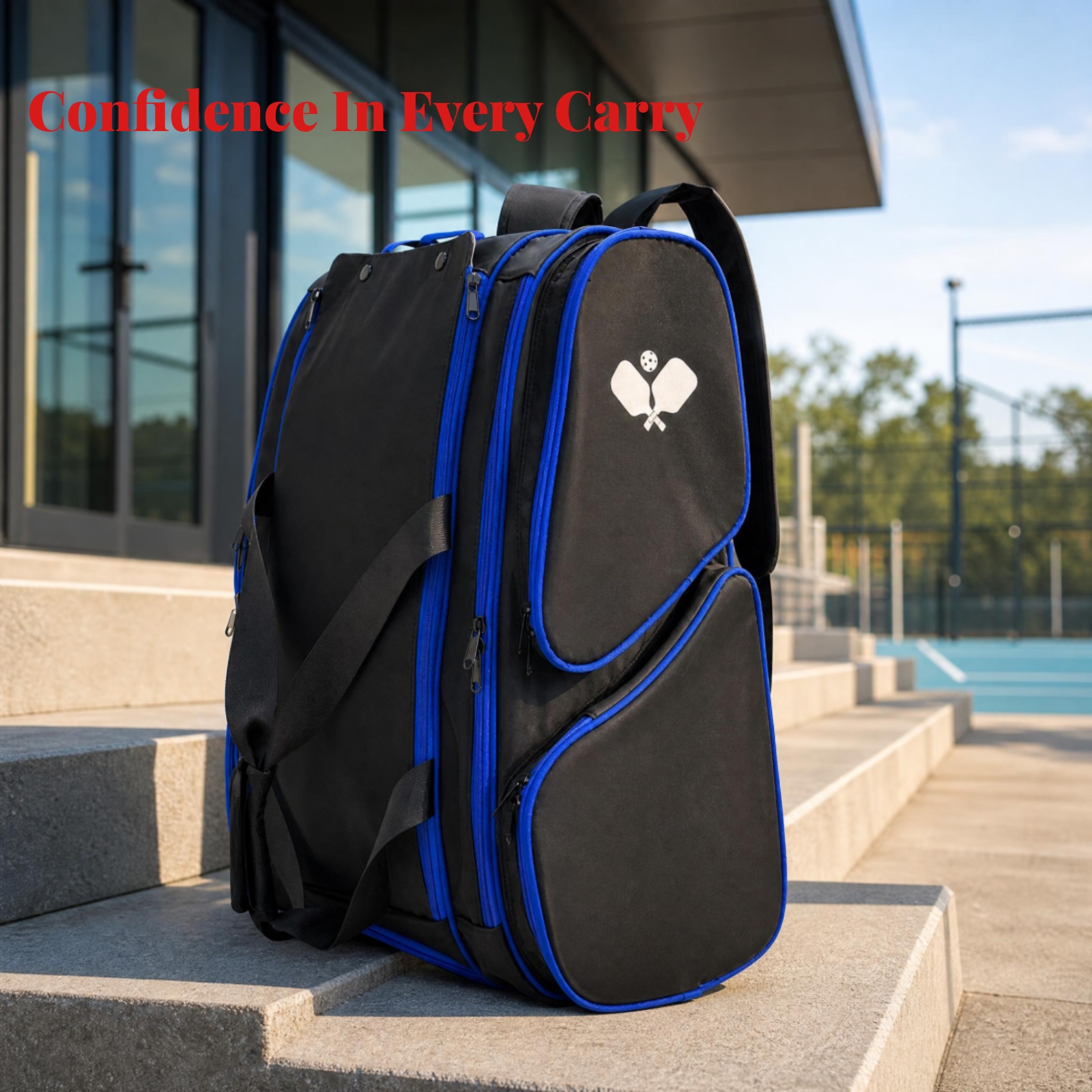 Racket Travel Bag Zippered Pic – обзор и цена Backpack Racket Bag