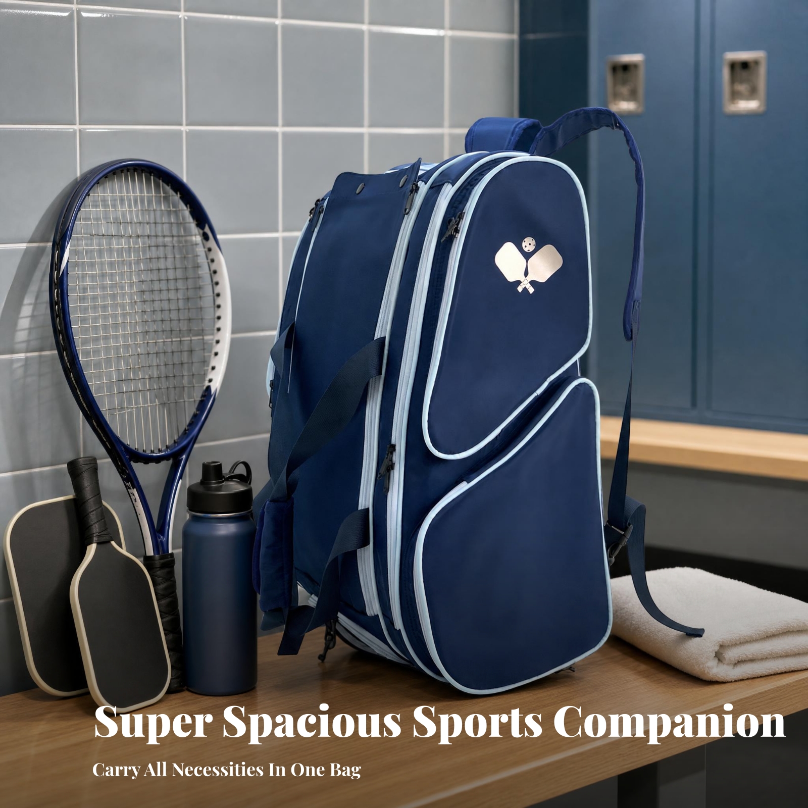 Racket Travel Bag Zippered Pic – обзор и цена Backpack Racket Bag