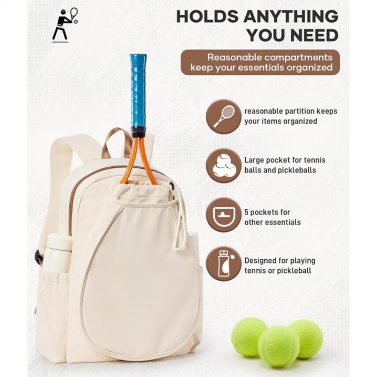 Pickleball Bags For Men Holds  – обзор и цена Backpack Racket Bag