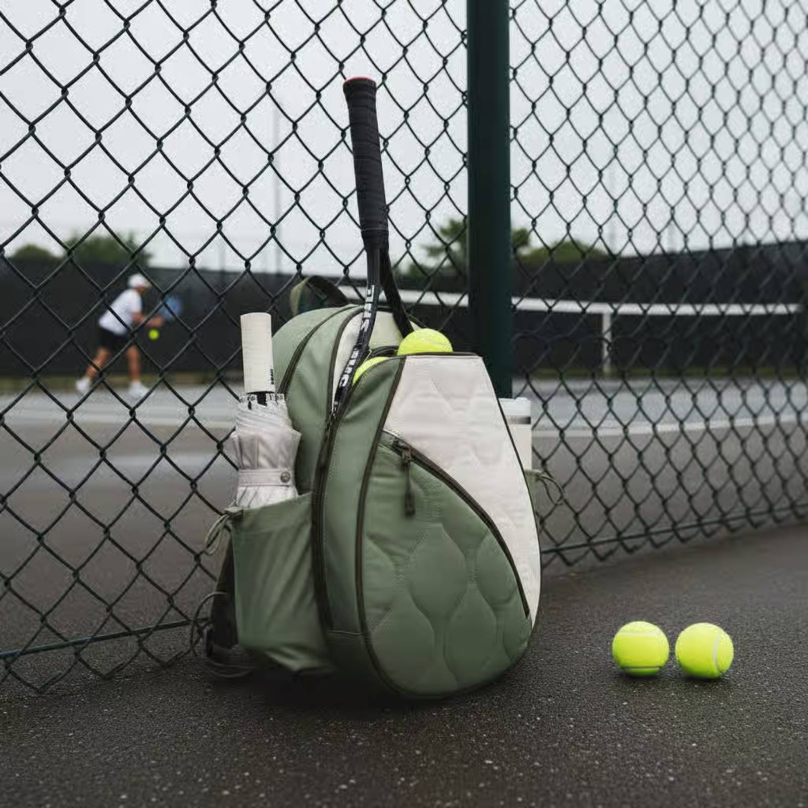 Tennis Backpack Teardrop-Shape – обзор и цена Backpack Racket Bag
