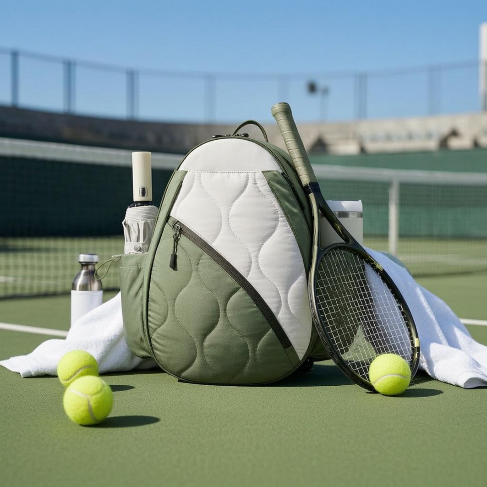 Tennis Backpack Teardrop-Shape – обзор и цена Backpack Racket Bag
