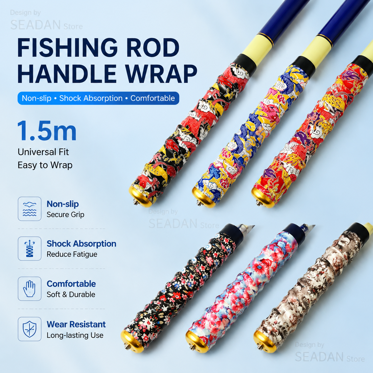 1.5m Floral Dragon Pattern Fis – обзор и цена Badminton Match