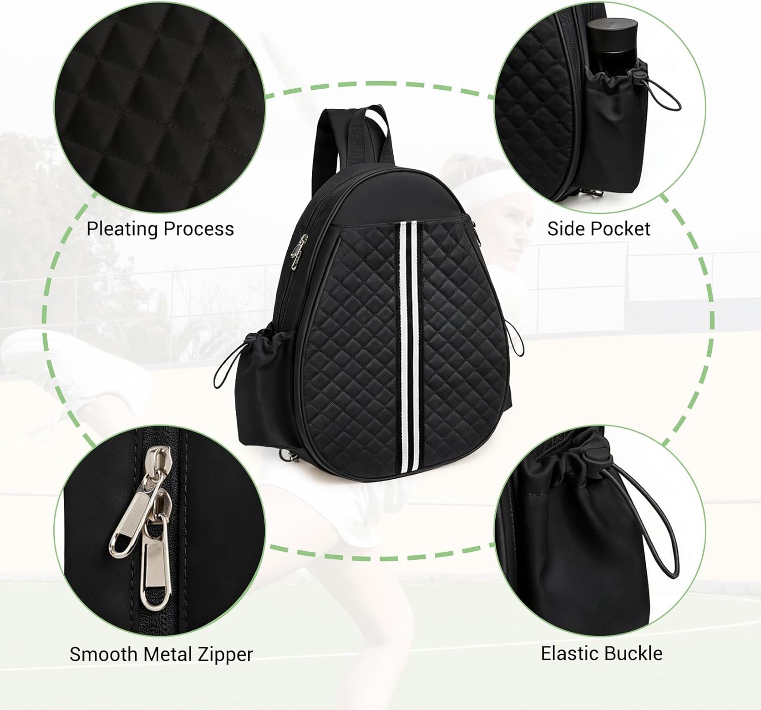 Garvee for Tennis Pickleball B – обзор и цена Backpack Racket Bag