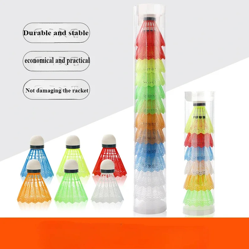 12 Pcs/Set Colorful Shuttlecoc – обзор и цена Badminton League